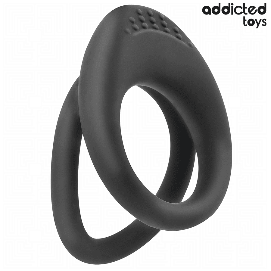ADDICTED TOYS - ANELLO PER PENE A DOPPIA TEXTURE - immagine 5