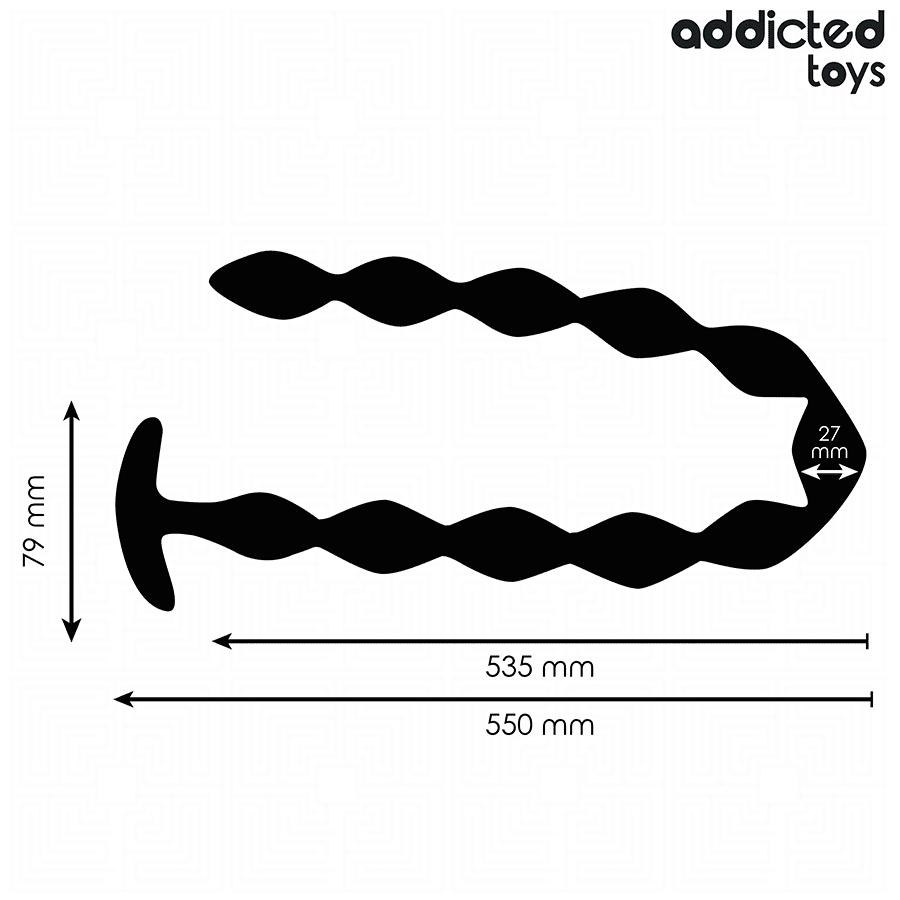 ADDICTED TOYS - TAPPO ANALE EXTRA LUNGO - immagine 4