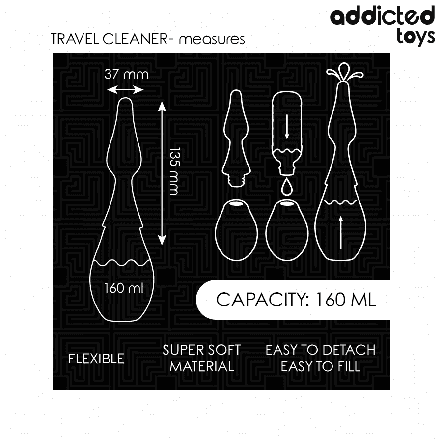 ADDICTED TOYS - DETERGENTE DA VIAGGIO MODELLO 1 - immagine 5