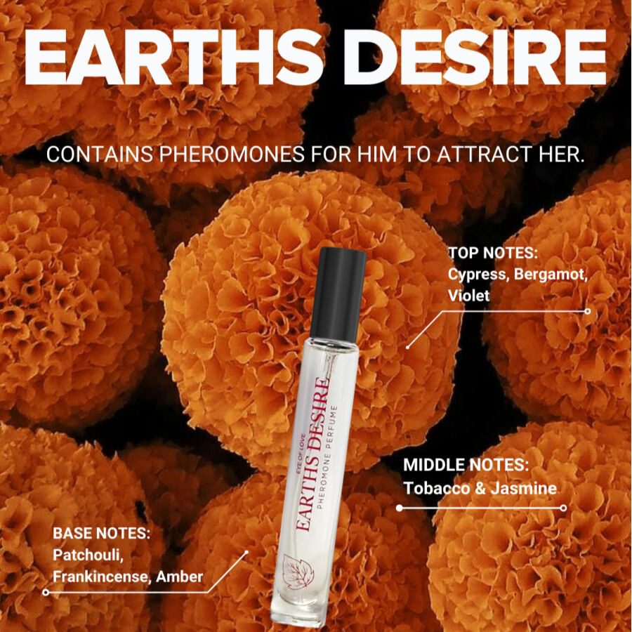 EYE OF LOVE - BLOOM MASCHILE SATIVA PARFUM EARTHS DESIRE 10 ML - immagine 3