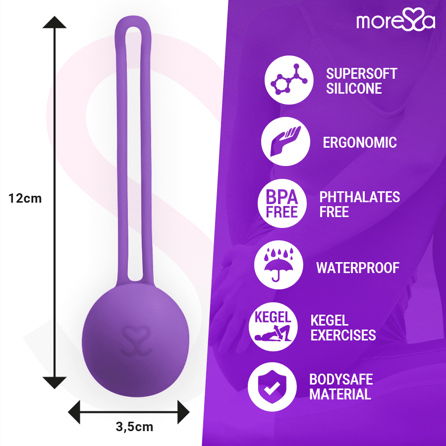 MORESSA - OSIAN ONE PREMIUM SILICONE LILLA - immagine 4