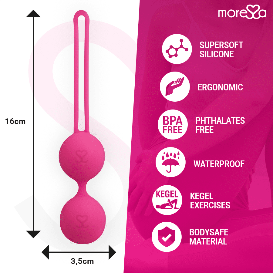 MORESSA - OSIAN DUE SILICONE PREMIUM ROSA - immagine 4