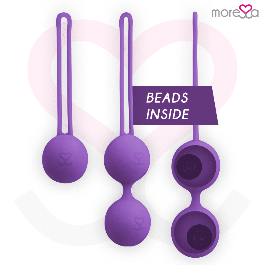 MORESSA - OSIAN SET PREMIUM IN SILICONE LILLA - immagine 2