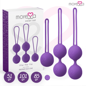 MORESSA - OSIAN SET PREMIUM IN SILICONE LILLA