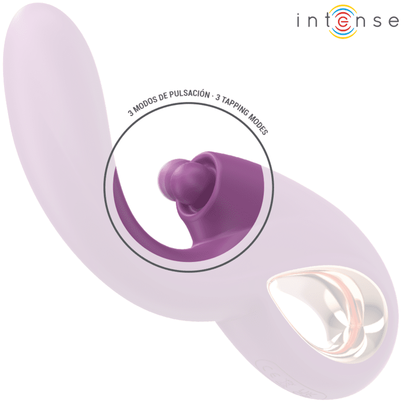 INTENSE - LALI VIBRATORE MULTIFUNZIONE PUNTO G TAPPING THRUST VIBRATION VIOLA - immagine 3