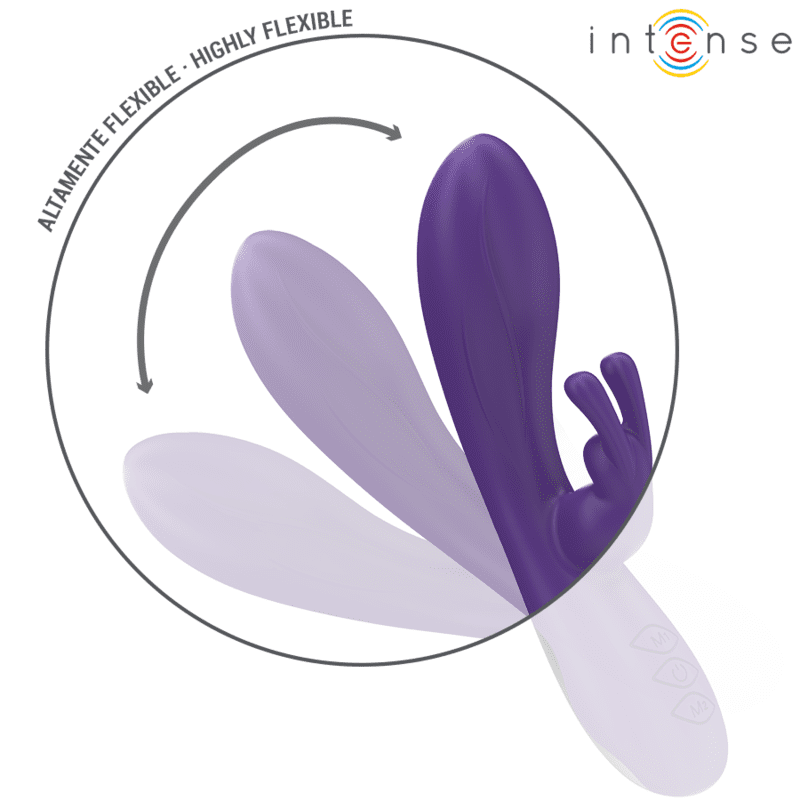 INTENSE - VIBRATORE RANDALL RABBIT 10 VIBRAZIONI VIOLA - immagine 4