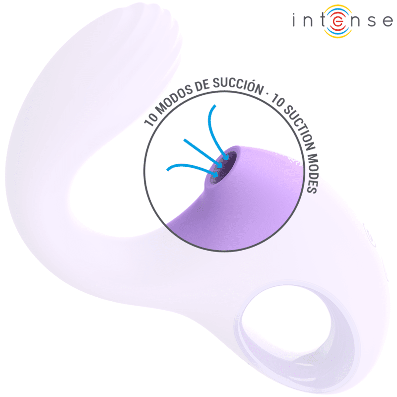 INTENSE - VIBRATORE E STIMOLATORE BAXTER VIOLA - immagine 3