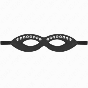 KINK - MASCHERA PER OCCHI CON MINI RIVETTI MODELLO 1 20,5 x 5,5 CM