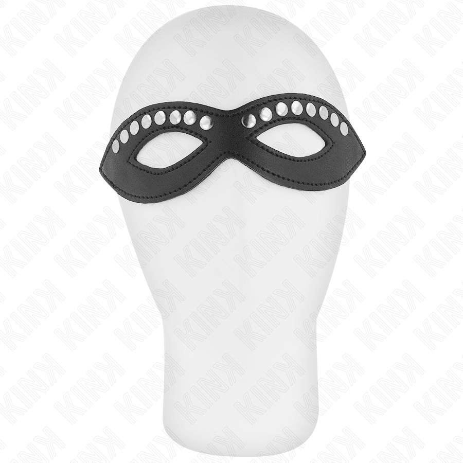 KINK - MASCHERA PER OCCHI CON MINI RIVETTI MODELLO 1 20,5 x 5,5 CM - immagine 2