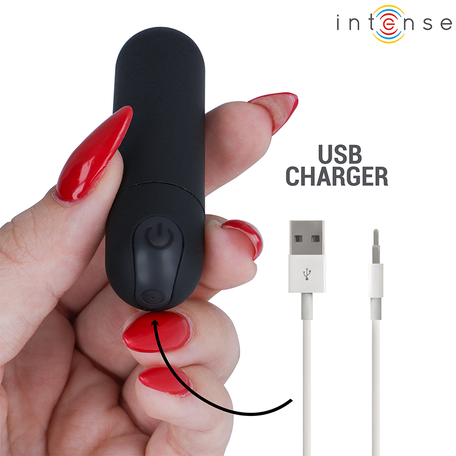 INTENSE - MINI BALA VIBRADORA RECARGABLE - immagine 4