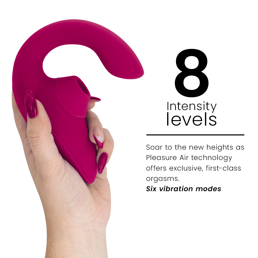 WOMANIZER - VIBRATORE STIMOLATORE CONIGLIO BLEND ROSA VIBRANTE - immagine 5