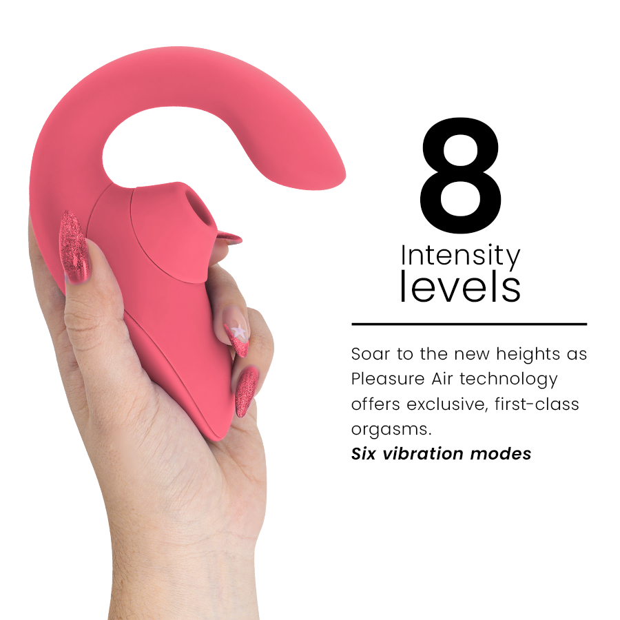 WOMANIZER - VIBRATORE STIMOLATORE CONIGLIO BLEND VIBRANT ROSE - immagine 5