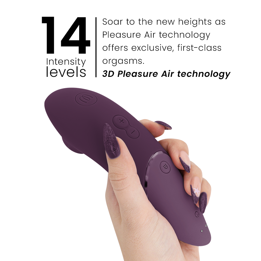 WOMANIZER - NEXT STIMOLATORE CLITORIDEO VIOLA SCURO - immagine 5