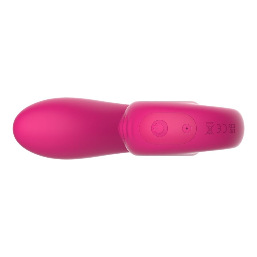 SNAIL VIBE - VIBRATORE ROSA GIZI LITE DOPPIO PUNTO G E CLITORIDEO - immagine 3