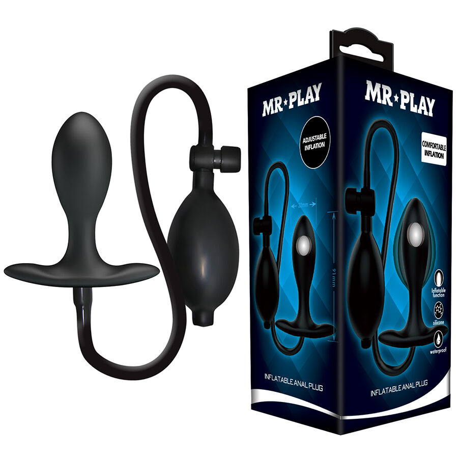 MR PLAY - TAPPO ANALE GONFIABILE REGOLABILE