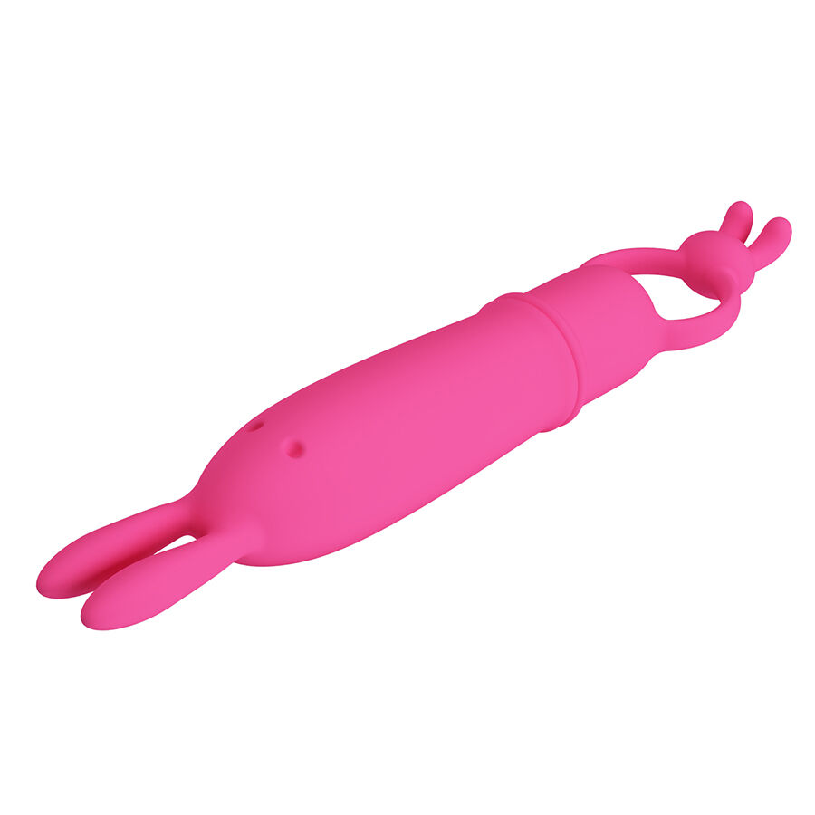 PRETTY LOVE - DELIA VIBRATORE CONIGLIO CON ANELLO DI RESISTENZA - immagine 4