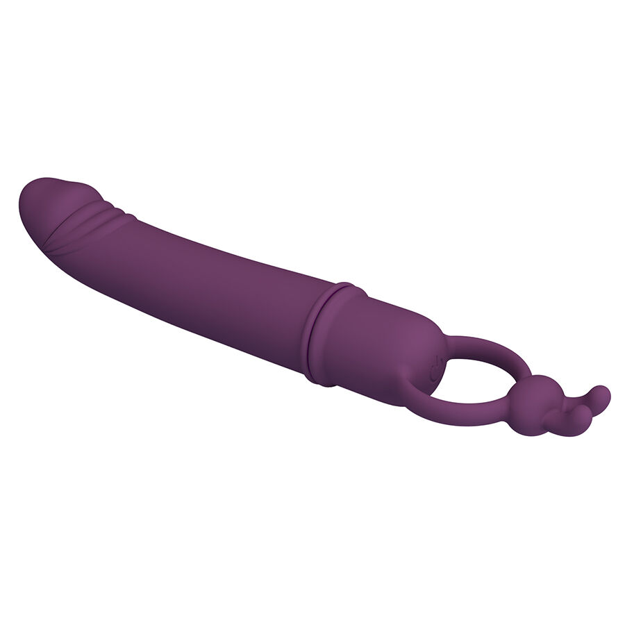 PRETTY LOVE - CORA VIBRATORE A FORMA DI PENE CON ANELLO DI RESISTENZA - immagine 5