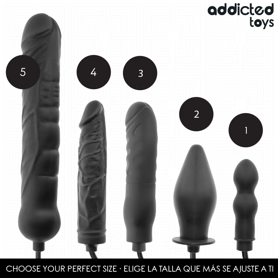 ADDICTED TOYS - PLUG ANALE GONFIABILE MODELLO 1 - immagine 3