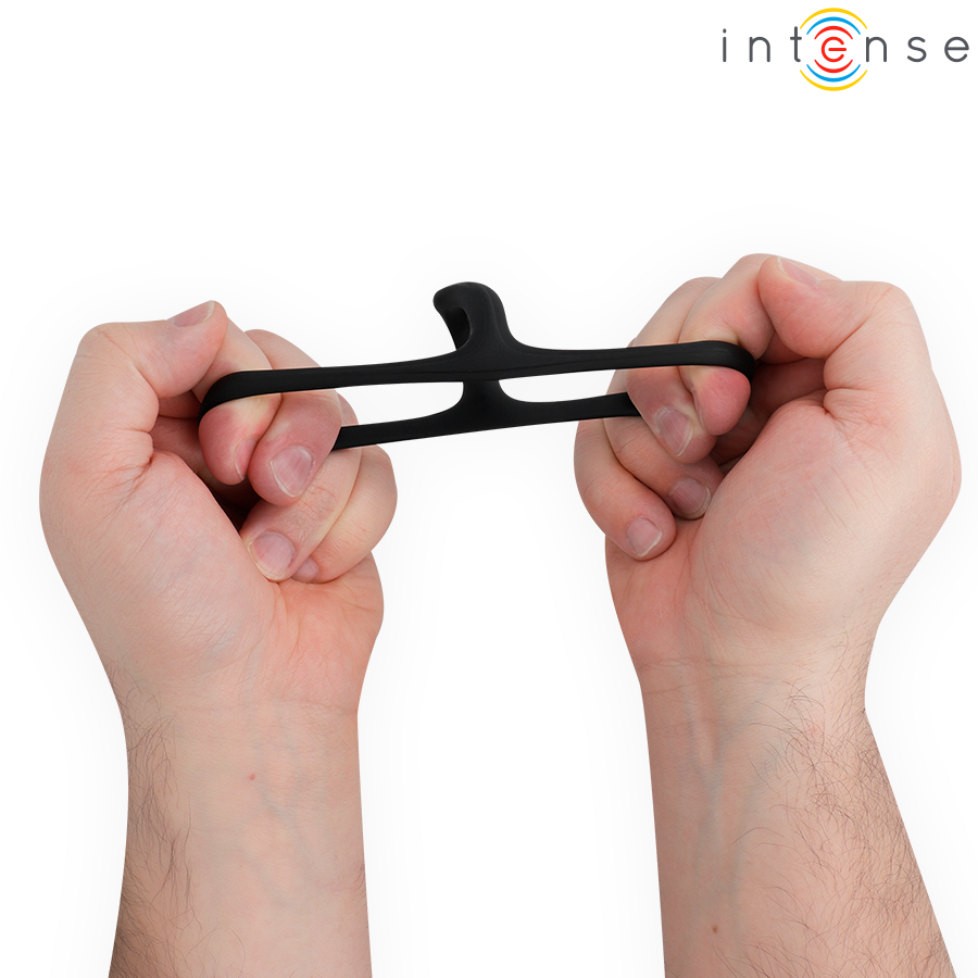 INTENSE - ALFIE ANELLO PER PENE TRIPLO REGOLABILE MODELLO 6 - immagine 4