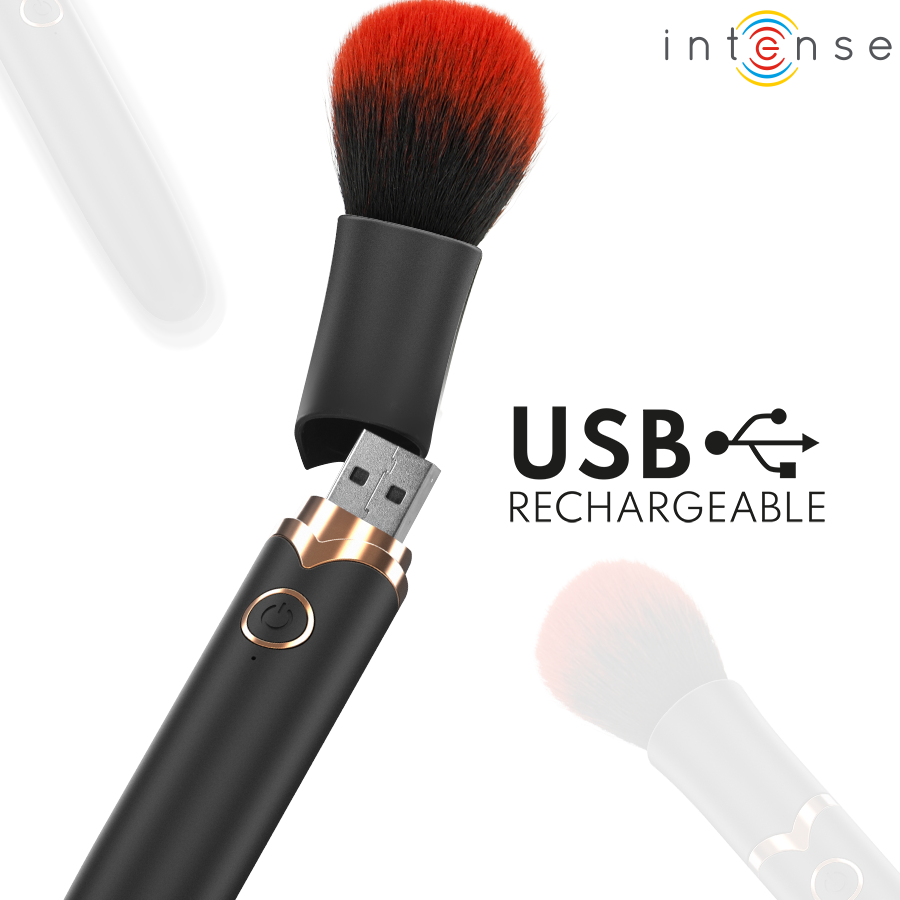 INTENSE - SPAZZOLA VIBRANTE EMILIA 10 VIBRAZIONI 16 CM - immagine 4