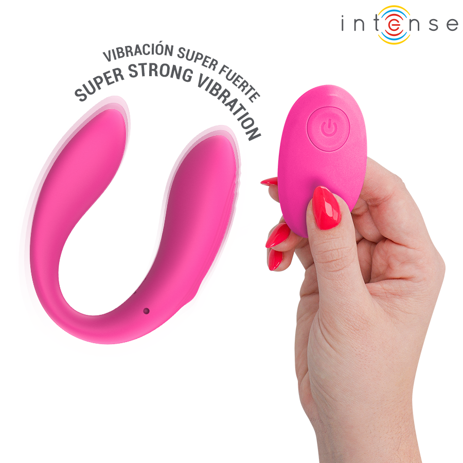 INTENSE - NORA STIMOLATORE VIBRANTE A MORSETTO ROSA - immagine 4