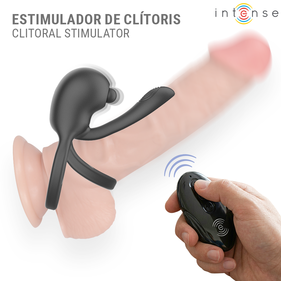 INTENSE - SPIKE ANELLO VIBRANTE PER IL PENE CON TELECOMANDO - immagine 4