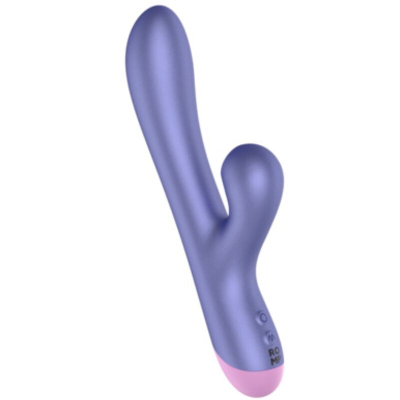 ROMP - PULSE VIBRATORE ELETTRICO BLU RABBIT PER LA SENSIBILITÀ DEL PUNTO G - immagine 2