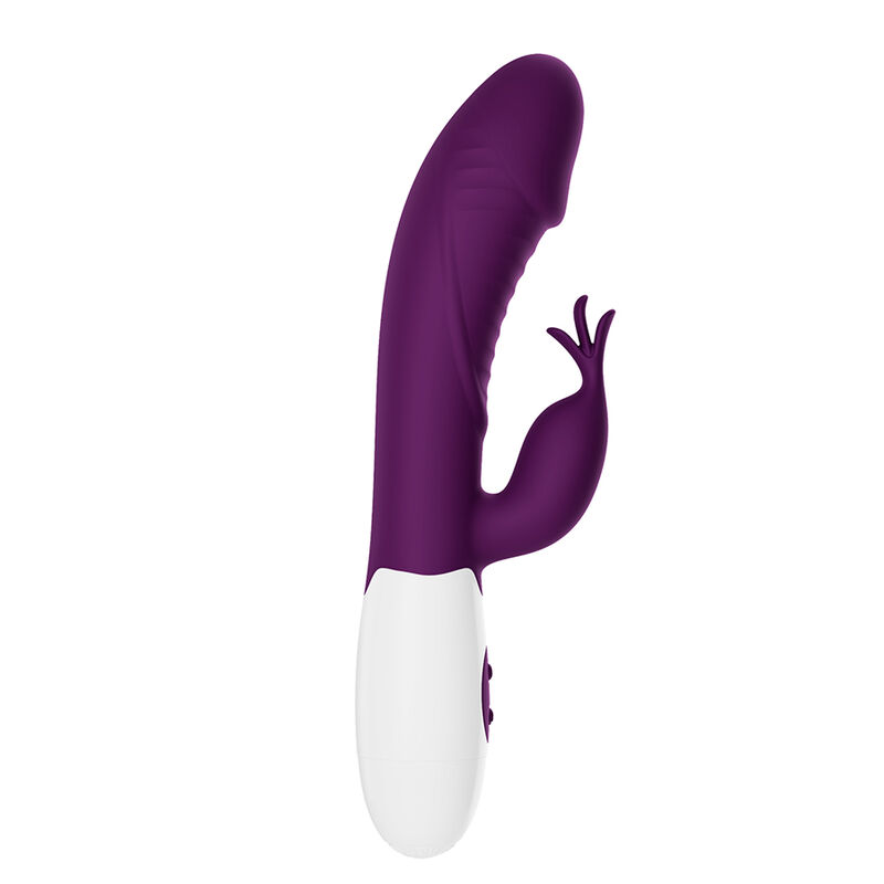 PRETTY LOVE - VIBRATORE A CONIGLIO ROGUE MUSE 30 FUNZIONI VIOLA - immagine 3