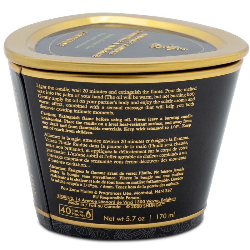 SHUNGA - CANDELA DA MASSAGGIO AL MANGO 170 ML - immagine 5