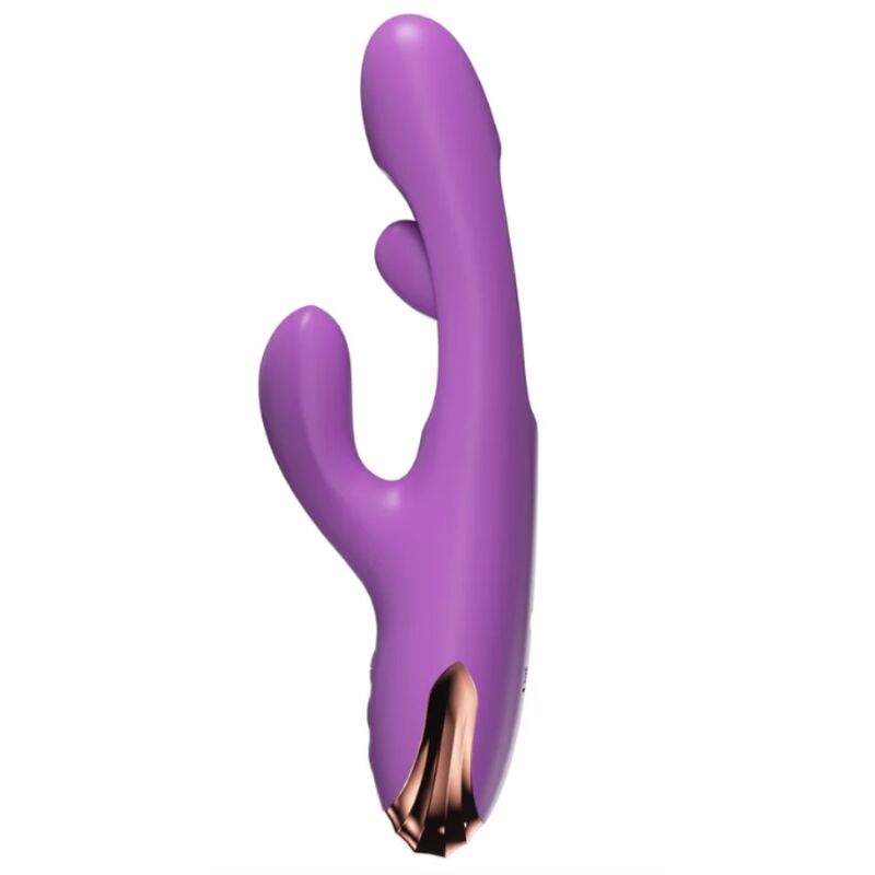 SHE.E.O - VIBRATORE PER IL PUNTO G A FORMA DI CONIGLIO CON MOVIMENTO DIGITALE VIOLA - immagine 4