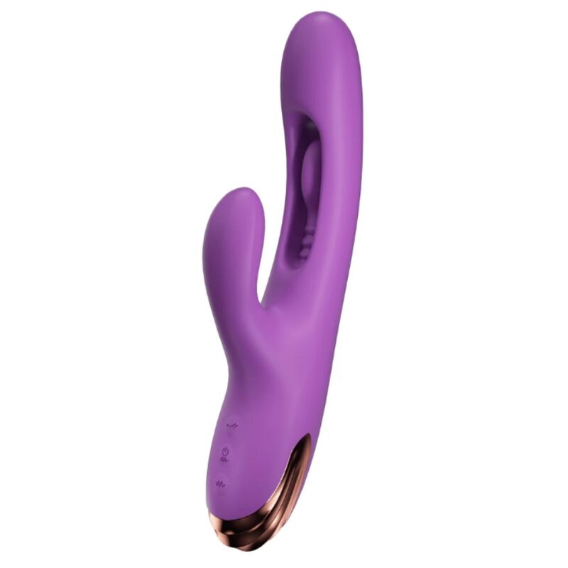 SHE.E.O - VIBRATORE PER IL PUNTO G A FORMA DI CONIGLIO CON MOVIMENTO DIGITALE VIOLA - immagine 5