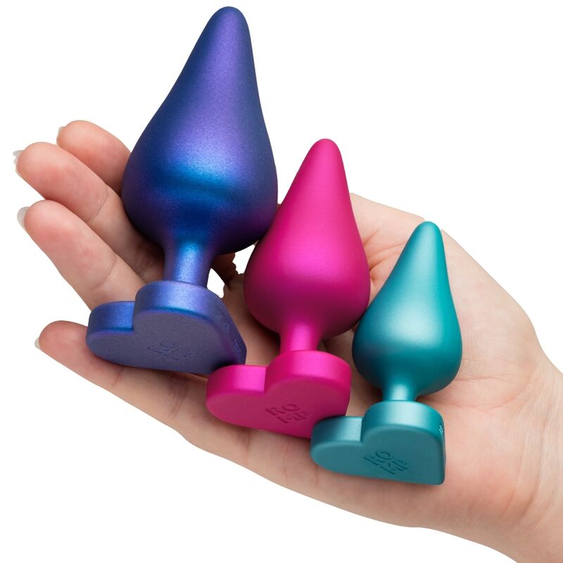 ROMP - KIT PER ALLENAMENTO ANALE LUSTER S/M/L CON BASE A FORMA DI CUORE - immagine 5