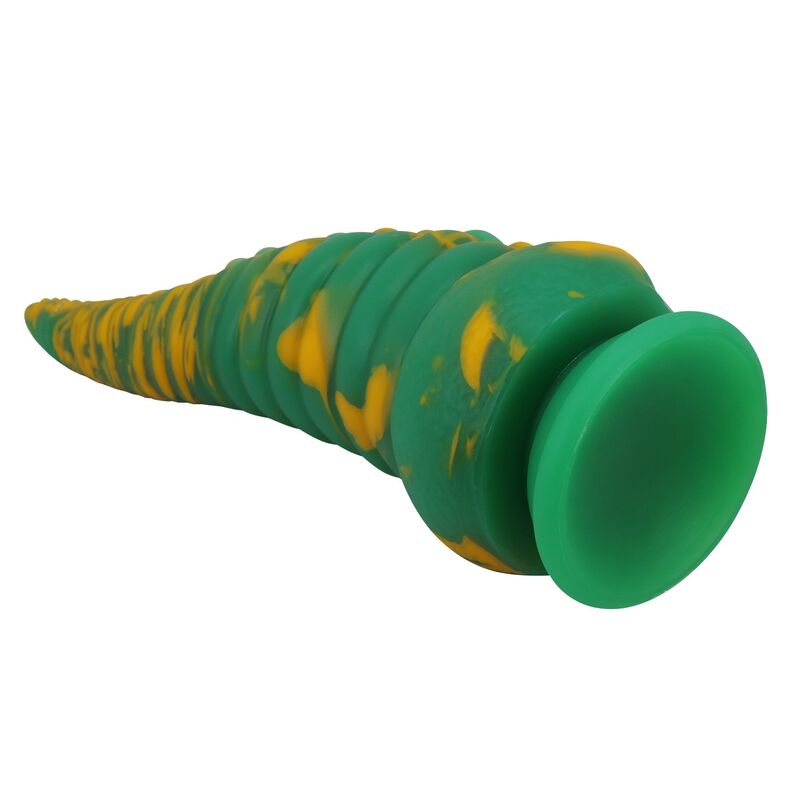 POWER MONSTERS - ABYSSAL COLOSSUS BICOLOR FANTASY DILDO IN SILICONE 22.5 CM Ø 6 CM - immagine 4