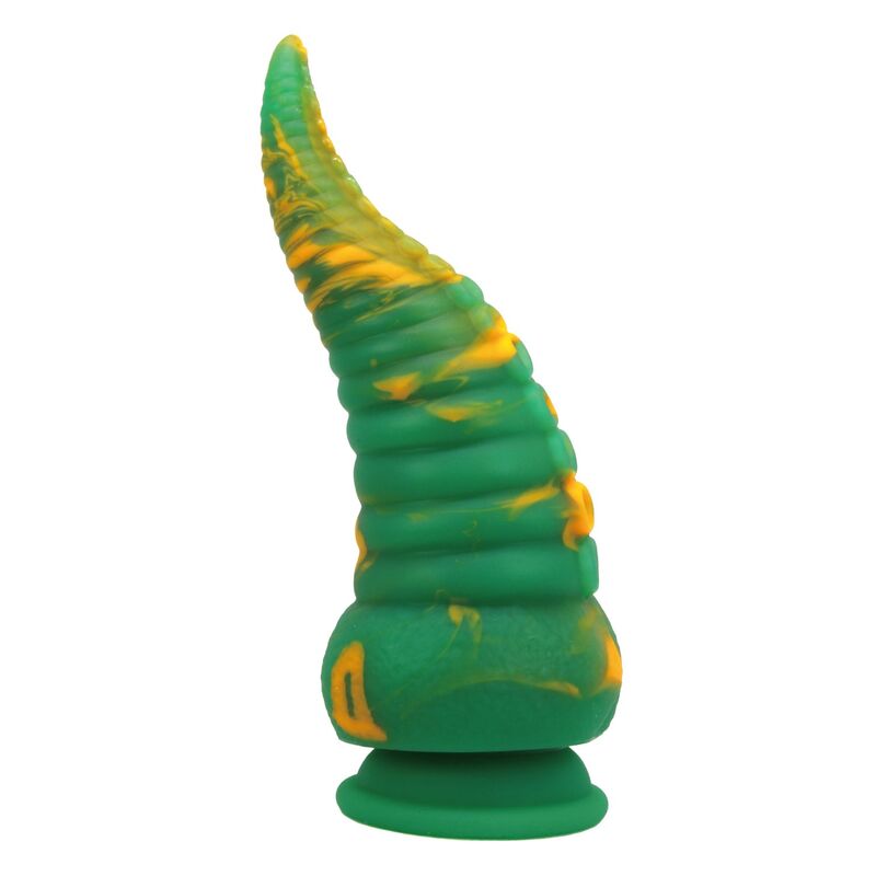 POWER MONSTERS - ABYSSAL COLOSSUS BICOLOR FANTASY DILDO IN SILICONE 22.5 CM Ø 6 CM - immagine 2