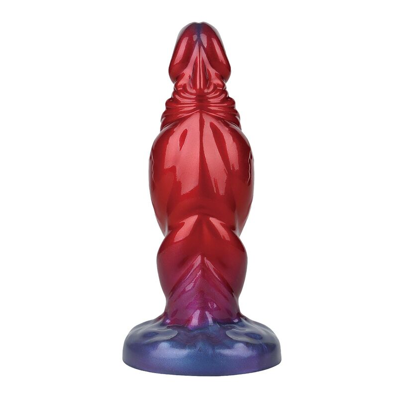 POWER MONSTERS - SHADOW BEHEMOTH DILDO GONFIABILE IN SILICONE BICOLORE 22 CM Ø 5 CM - immagine 5