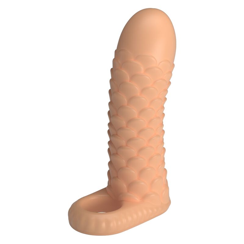 PRETTY LOVE - MANICOTTO DI ESTENSIONE DEL PENE NESMITH 13 CM Ø 3,8 CM NATURALE - immagine 3