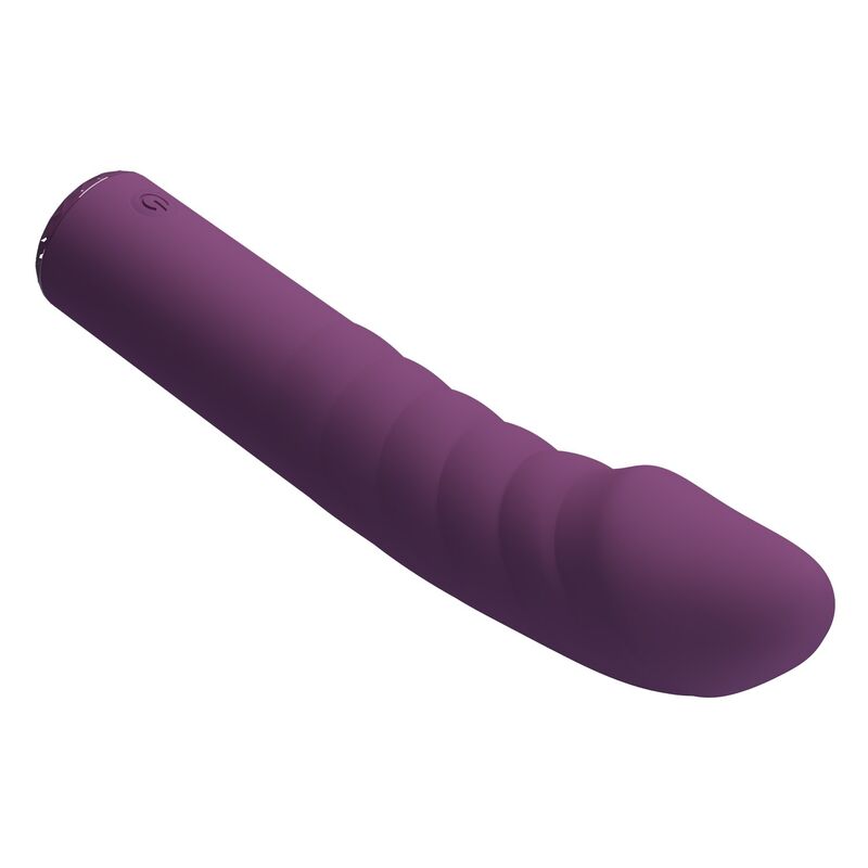 PRETTY LOVE - VIBRATORE RICARICABILE RYLAND 10 FUNZIONI VIOLA - immagine 4