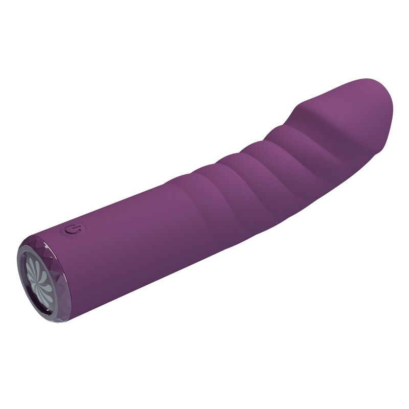 PRETTY LOVE - VIBRATORE RICARICABILE RYLAND 10 FUNZIONI VIOLA - immagine 5