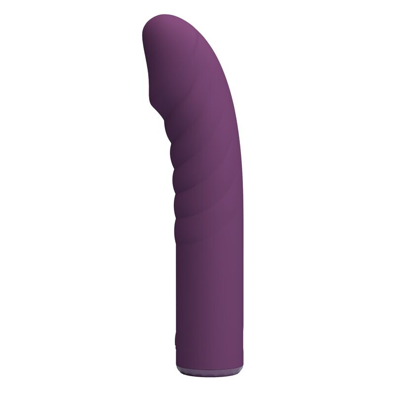 PRETTY LOVE - VIBRATORE RICARICABILE RYLAND 10 FUNZIONI VIOLA - immagine 3