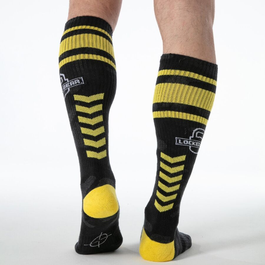 LOCKER GEAR - FULL MILITARY KNEE HIGH SOCKS AZUL TALLA ÚNICA - immagine 2