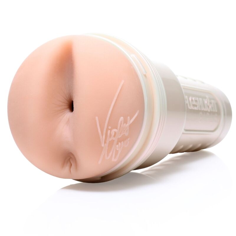FLESHLIGHT GIRLS - VIOLET MYERS AHEGAO MASTURBATORE ANALE REALISTICO - immagine 4