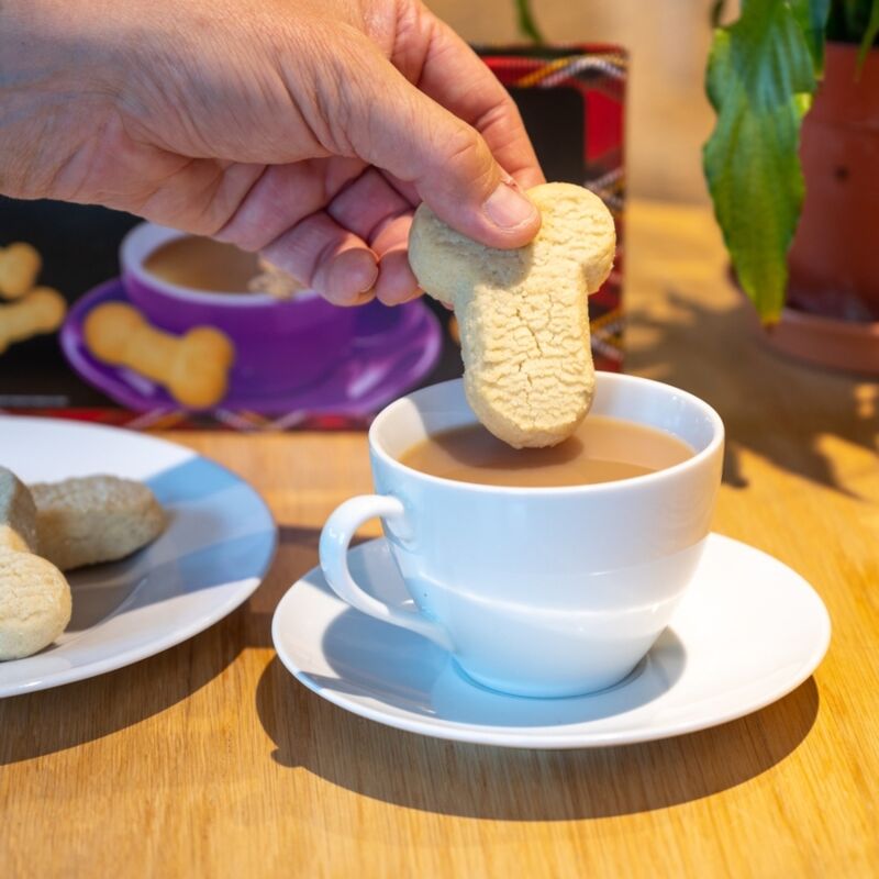 SPENCER FLEETWOOD - DUNKING DICKIES BISCOTTI DI PASTA FROLLA AL BURRO A FORMA DI PENE 130 G - immagine 2