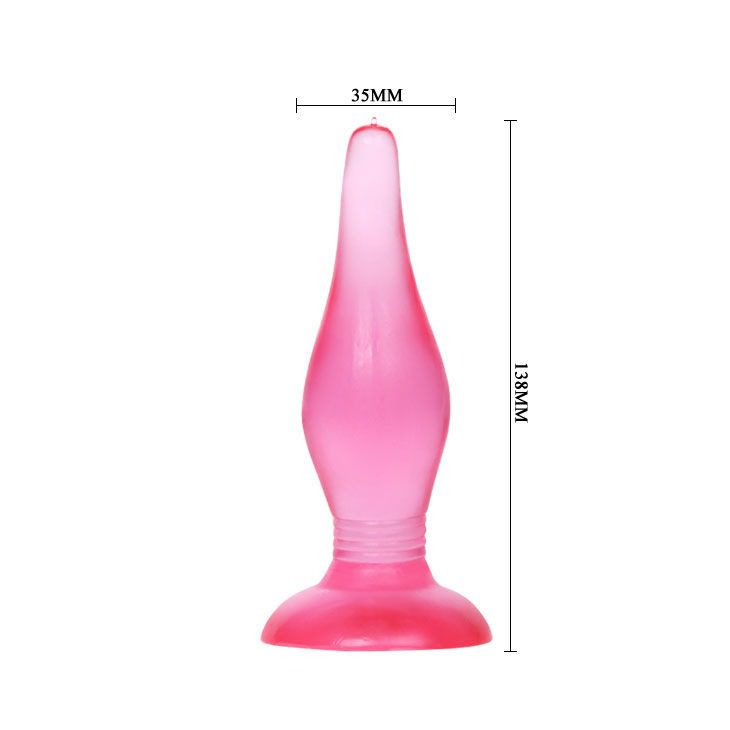BAILE - PLUG ANALE SOFT TOUCH LILLA 14.2 CM - immagine 3