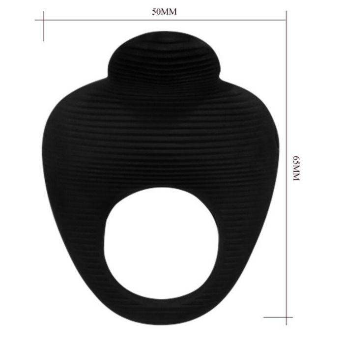 PRETTY LOVE - THIMBLE ANELLO VIBRATORE NERO - immagine 4
