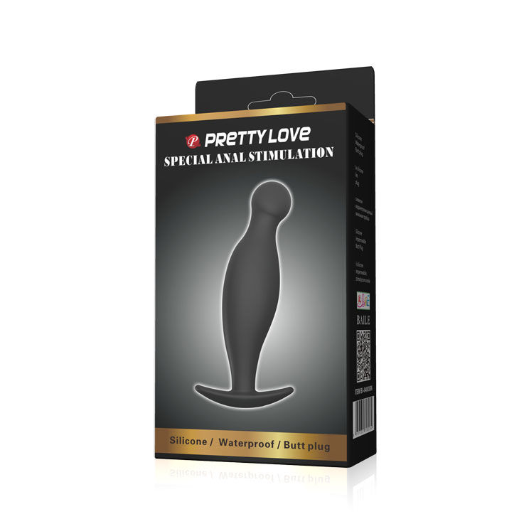 PRETTY LOVE - PLUG ANALE IN SILICONE 11.7 CM NERO - immagine 5