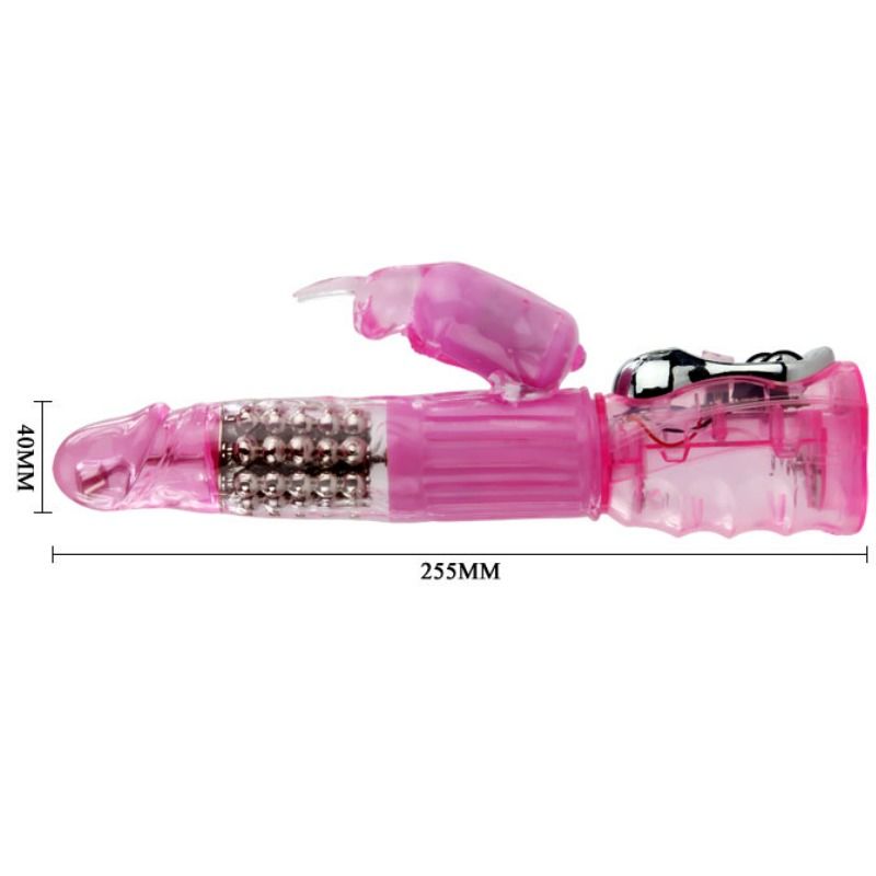 BAILE - VIBRATORECON ROTAZIONE RABBIT MULTIVE VELOCIT E MULTIROTAZIONE - immagine 5