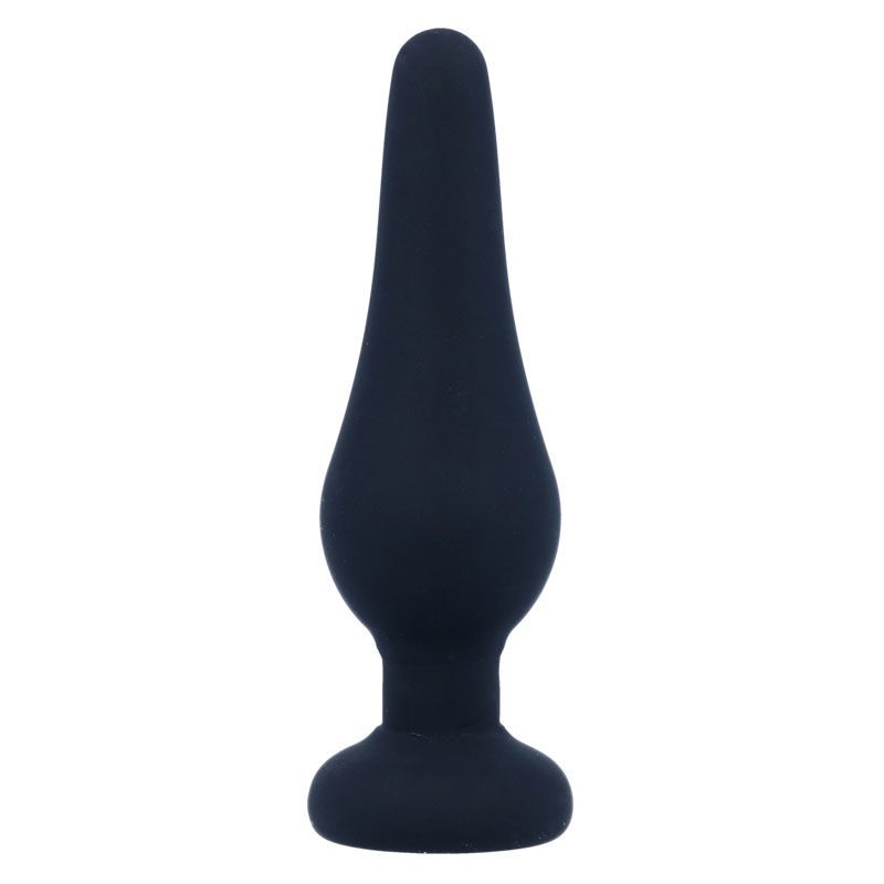 INTENSE - PLUG ANALE PIPO S SILICONE NERO 9,8 CM - immagine 2