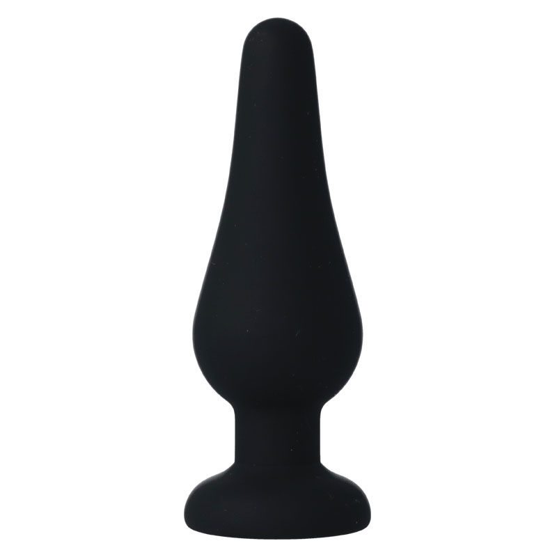INTENSE - PLUG ANALE PIPO M SILICONE NERO 11 CM - immagine 2