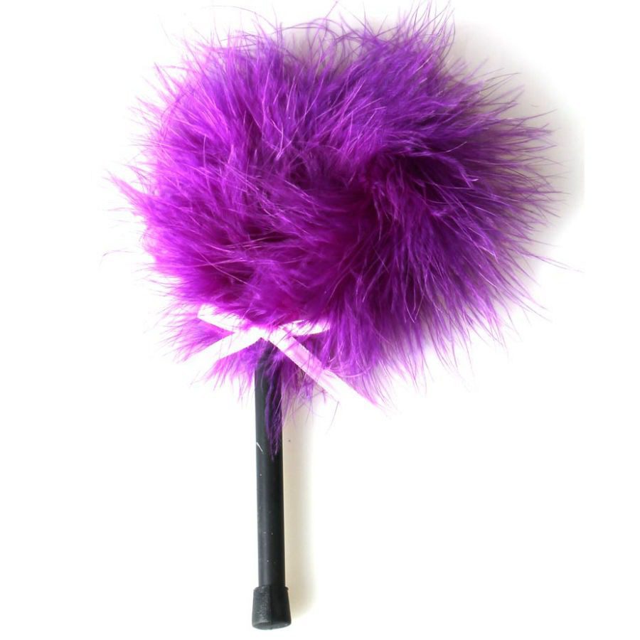 SECRETPLAY - SPOLVERINO MARABOU ROSA VIOLA - immagine 3