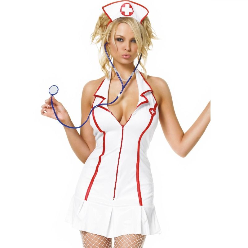 LEG AVENUE - COSTUMES - DISFRAZ JEFA ENFERMERIA 3 PIEZAS TALLA L/XL - immagine 2